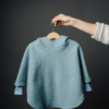 Poncho, baby blue
