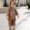 VLT02740 Salopetă, light brown