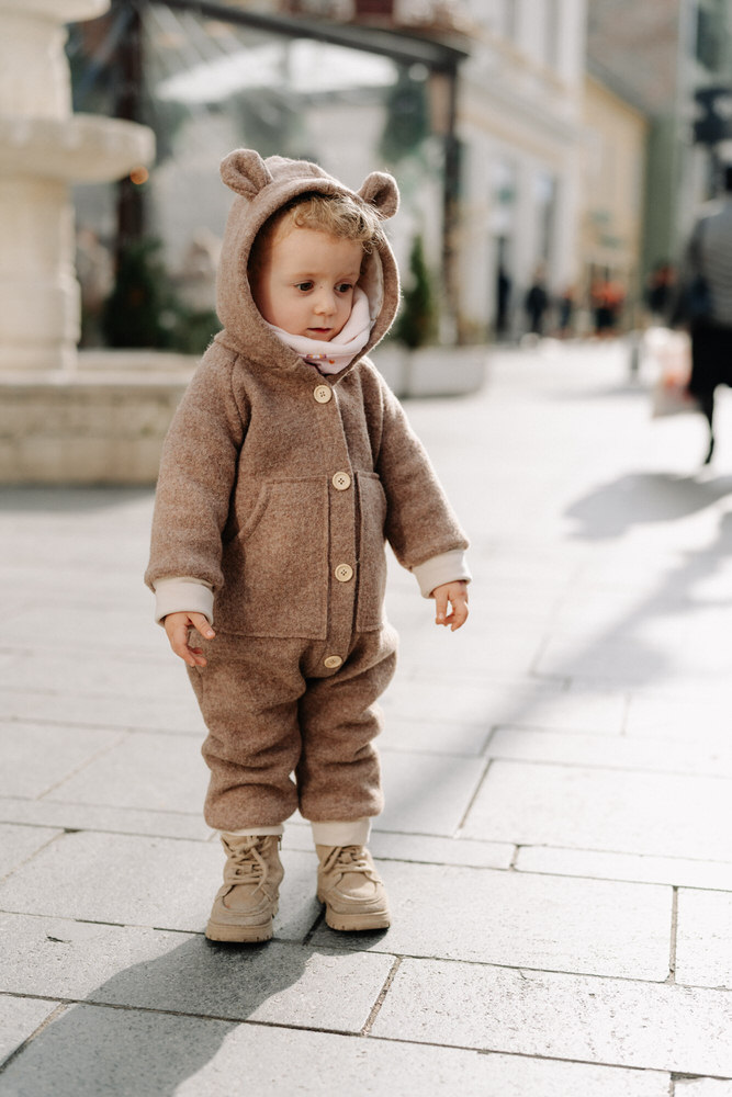 VLT02740 Salopetă, light brown