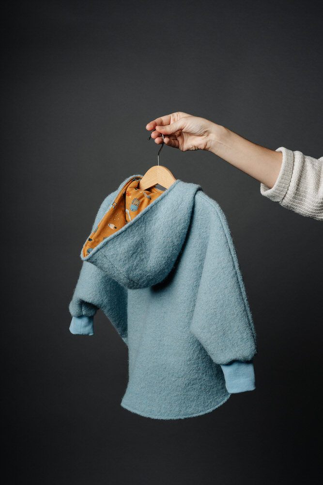 VLT01381 Poncho, baby blue