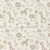 Cotton jersey safari animals - cream white
