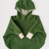 VLT08361-1.webp Poncho din lână, olive green