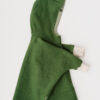 VLT08369 Poncho din lână, olive green