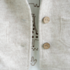 VLT00621 Vestă - lână, cream
